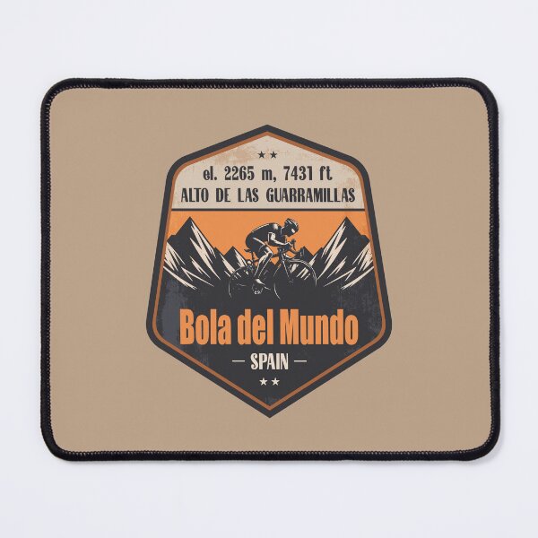 Item preview, Bola del Mundo Spain Cycling Mountain Design designed and sold by CynthiaGraphics.