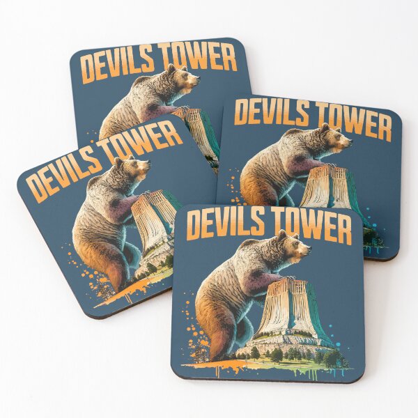 Item preview, Folklore Bear Devils Tower designed and sold by RayCrimson.