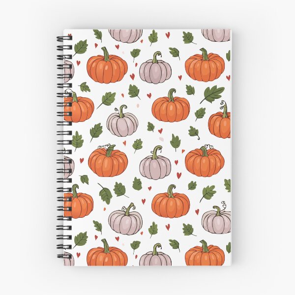 Item preview, Pumpkin wallpaper art, orange and white pumpkins pattern, pumpkins, fall, harvest, October, November, autumn, Thanksgiving  designed and sold by navitalidesign.
