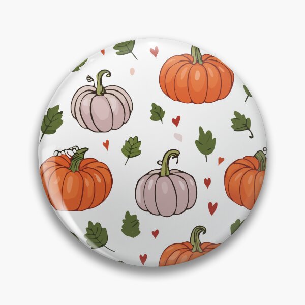 Item preview, Pumpkin wallpaper art, orange and white pumpkins pattern, pumpkins, fall, harvest, October, November, autumn, Thanksgiving  designed and sold by navitalidesign.