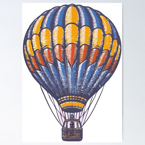 Item preview, hot air balloon2 designed and sold by GraphicStyleX.