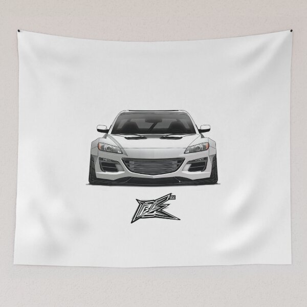 Item preview, mazda rx8 widebody white  designed and sold by NaquashM.