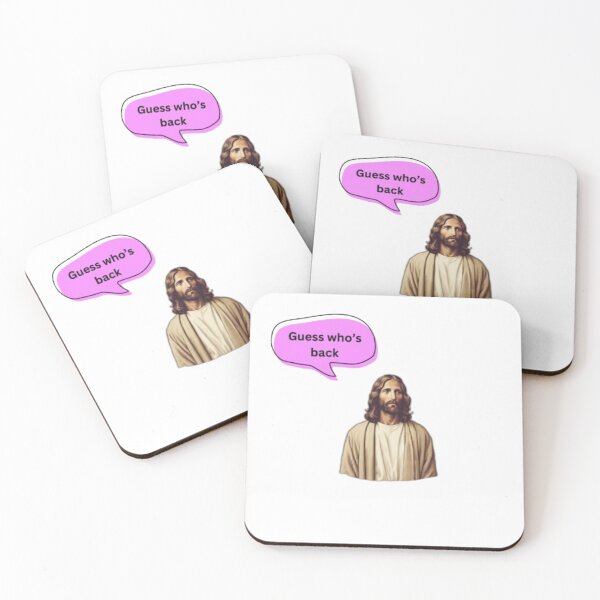 Item preview, Jesus guess who’s back meme designed and sold by Ash44444.