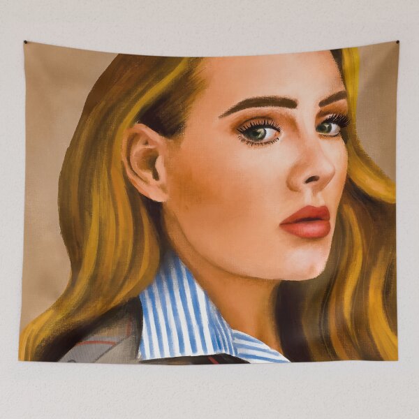 Item preview, Adele Portrait - FanArt designed and sold by SebastianCam21.