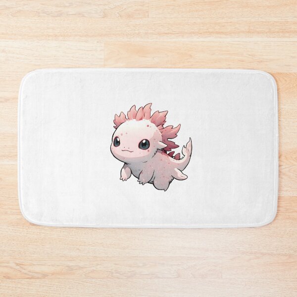 Item preview, Cute Pink Axolotl designed and sold by RetroPop23.