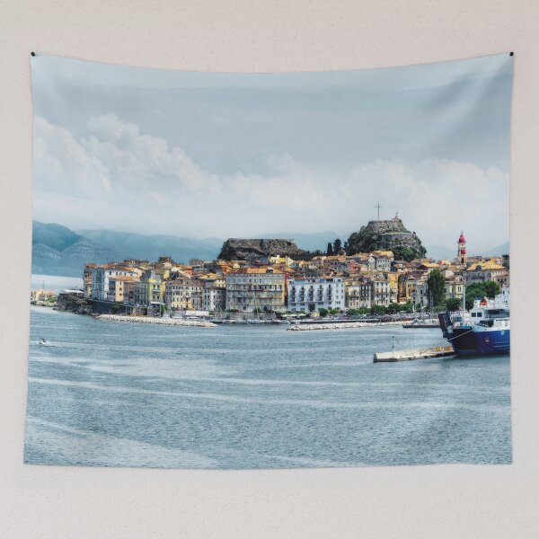 Item preview, Corfu Waterscape designed and sold by Kay Brewer.