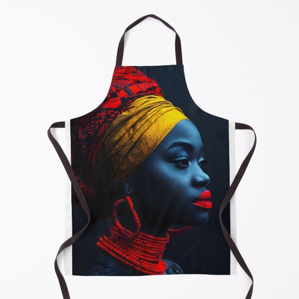 Item preview, Vibrant Portrait Highlighting Cultural Elegance designed and sold by Artessie.