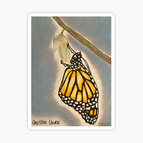 Out of the Cocoon Sticker