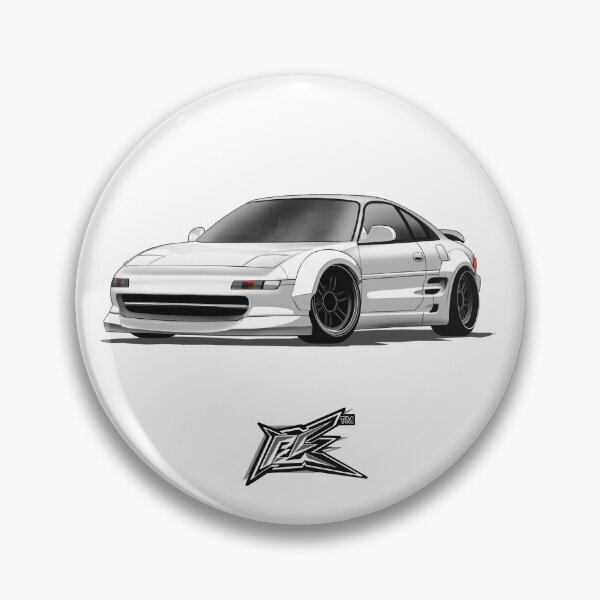 Item preview, toyota mr2 second gen widebody coupe white  designed and sold by NaquashM.
