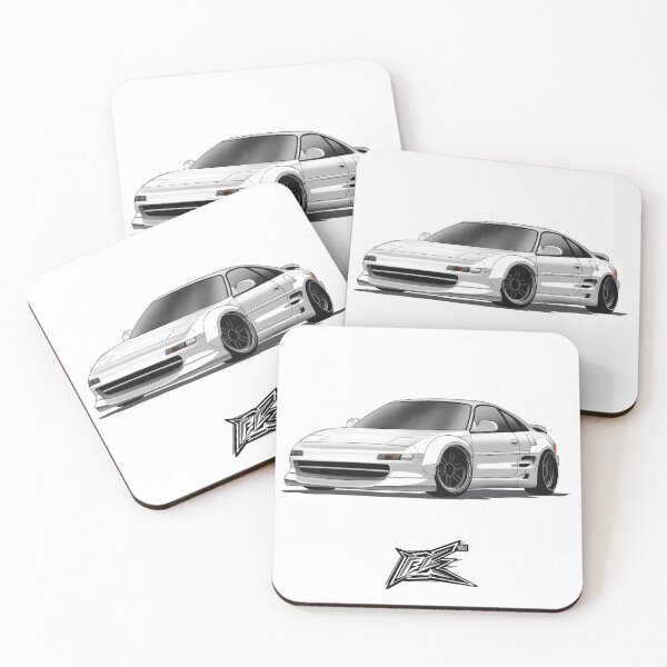 Item preview, toyota mr2 second gen widebody coupe white  designed and sold by NaquashM.