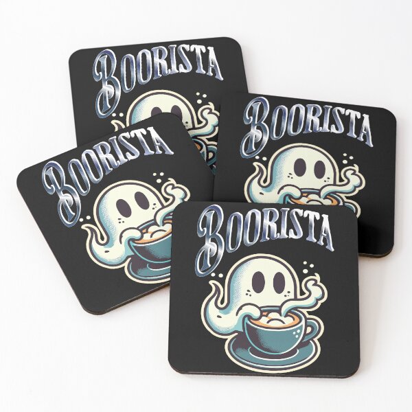 Item preview, Boorista Funny Coffee Saying Halloween designed and sold by LuminOrb.