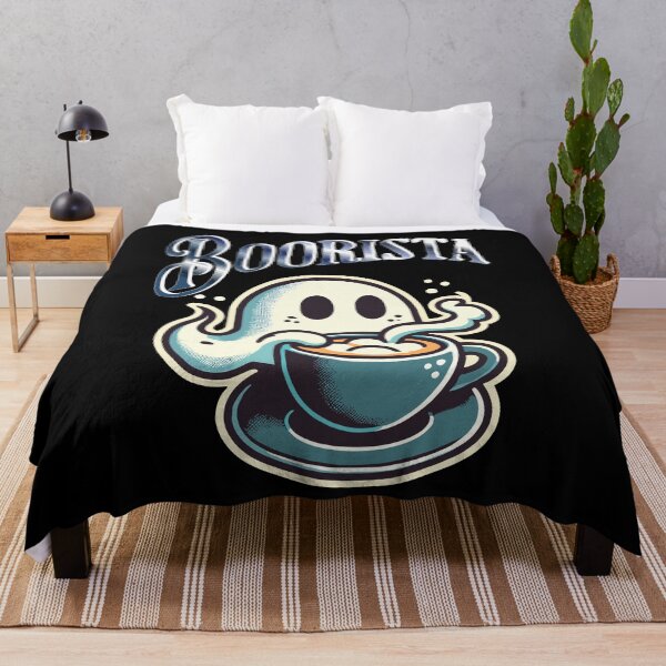Item preview, Boorista Funny Coffee Saying Halloween designed and sold by LuminOrb.