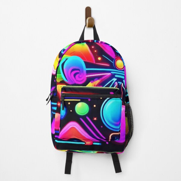 Item preview, Neon Cosmic Kaleidoscope designed and sold by Health And Fitness Posts e-Store.