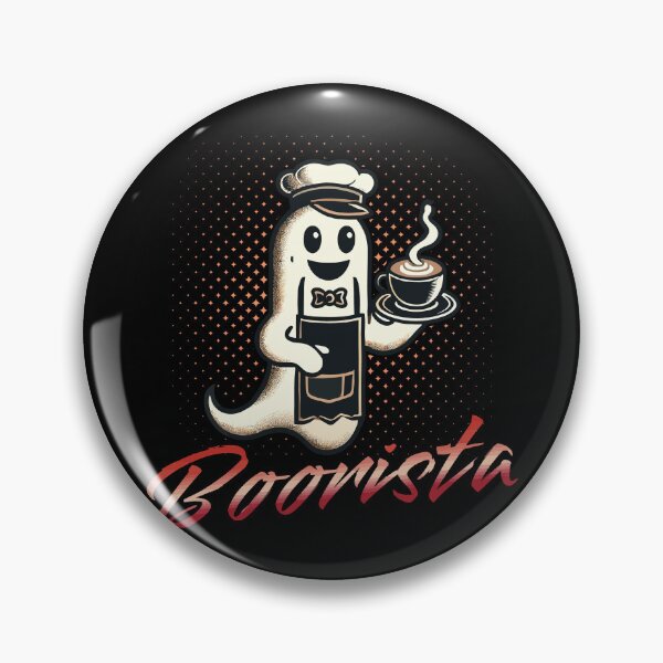 Item preview, Funny Coffee Saying Boorista Halloween Ghost designed and sold by LuminOrb.