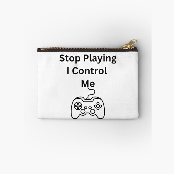 Item preview, Stop Playing, I Control Me designed and sold by TShirtCrafters.