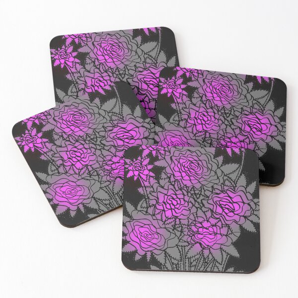 Item preview,  flowers in bloom at night designed and sold by Krzysztof Patalas.