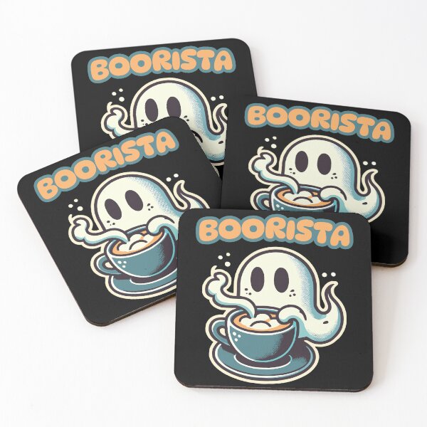 Item preview, Boorista Funny Coffee Saying Halloween designed and sold by LuminOrb.