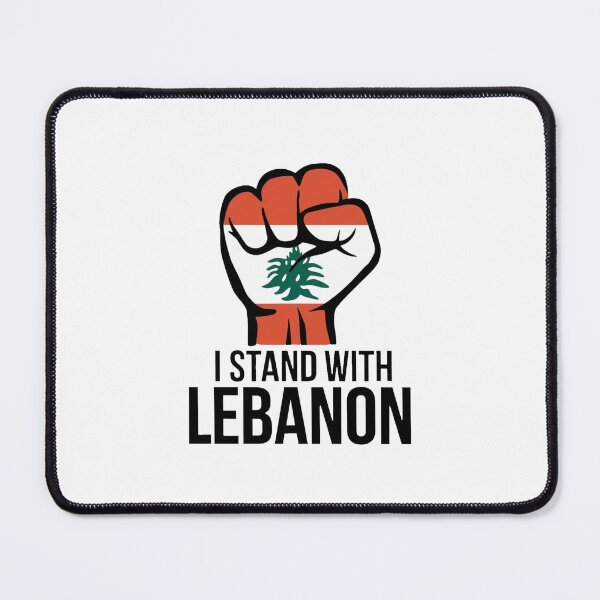 Item preview, I stand with Lebanon ,lebanon free designed and sold by FLOWER--ART.