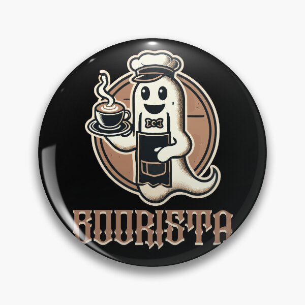 Item preview, Funny Coffee Saying Boorista Halloween Ghost designed and sold by LuminOrb.