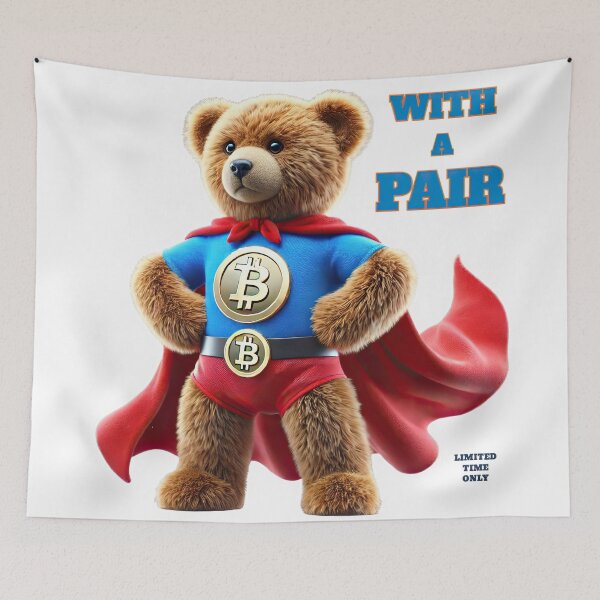 Item preview, Bitcoin Super Teddy Bear designed and sold by Osintown.