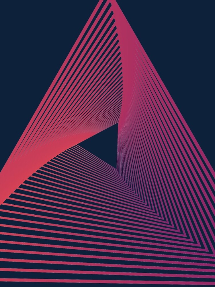 Thumbnail 4 of 4, iPhone Case, Geometric Triangle Design designed and sold by XientCE.