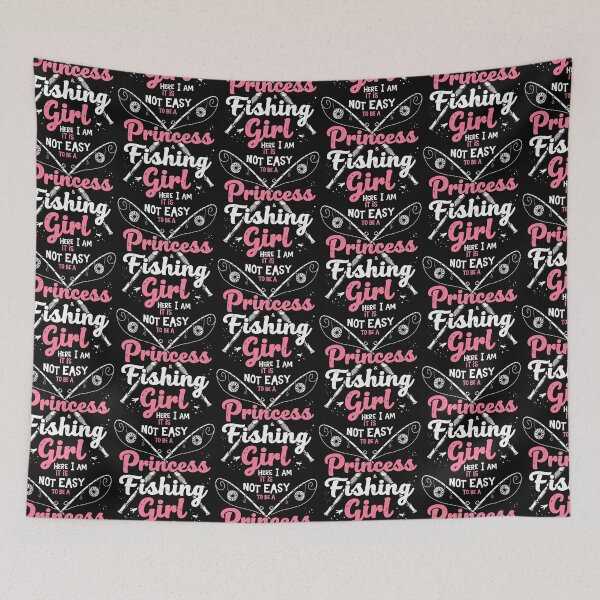 Item preview, It is not easy to be a princess and fishing girl but here I am designed and sold by marfanna.