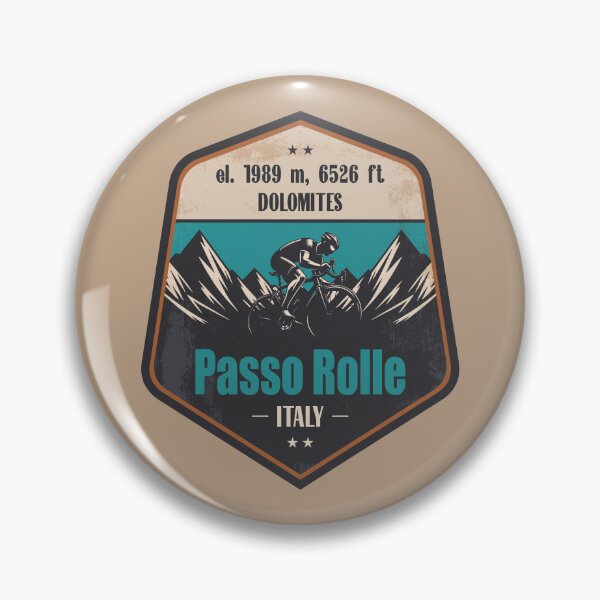 Artikelvorschau, Rolle Pass Italien Radfahren Berg Design entworfen und verkauft von CynthiaGraphics.