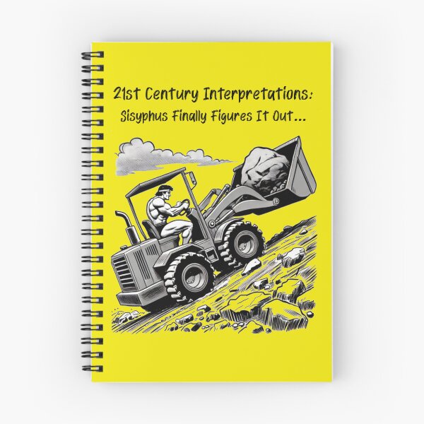 Item preview, 21st Century Interpretations: Sisyphus Finally Figures It Out designed and sold by Sunrise427.