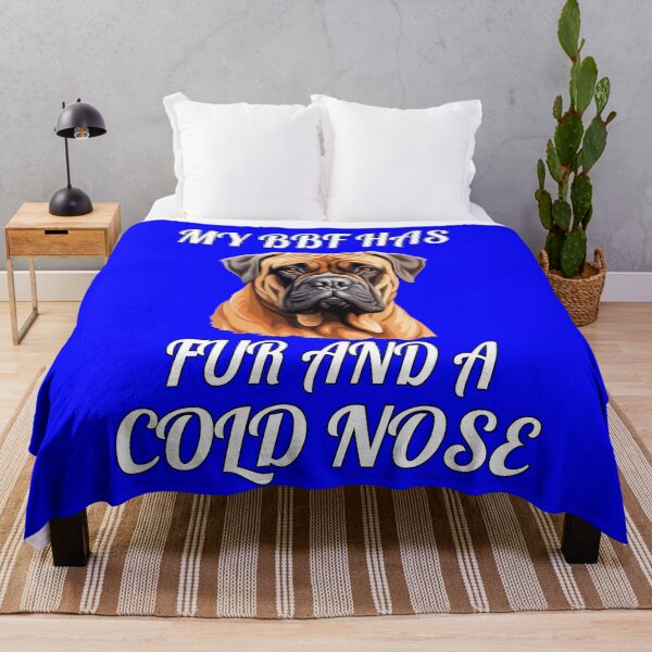 Item preview, Bullmastiff Dog Owner My BFF Has Fur And A Cold Nose designed and sold by fantasticdesign.
