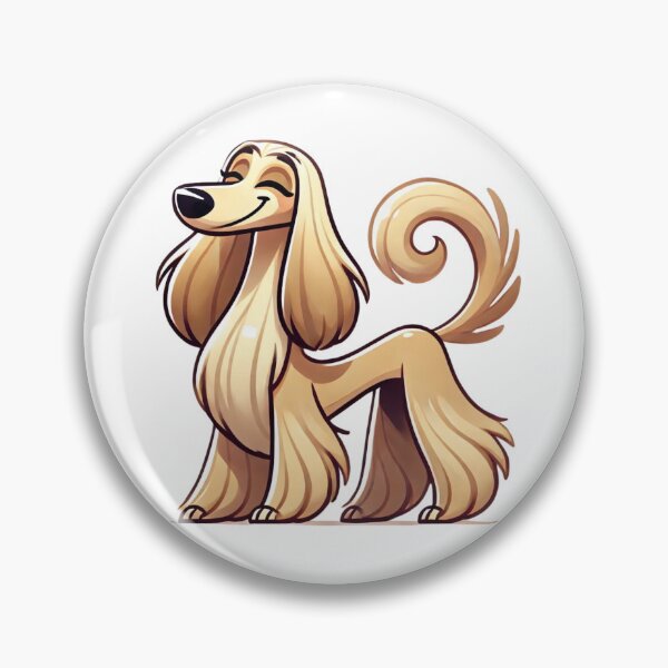 Item preview, Cute Afghan Hound Dog Art for Afghan Lovers designed and sold by NoelaniArt.