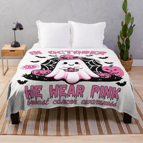 Item preview, Women Halloween In October We Wear Pink designed and sold by khallidaart.