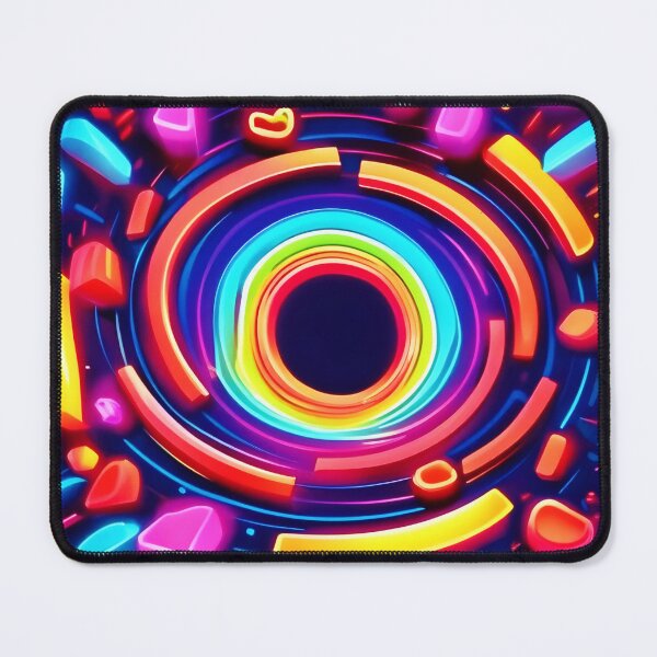 Item preview, Neon Vortex Odyssey designed and sold by Health And Fitness Posts e-Store.