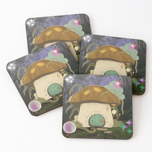 Item preview, Fairycore Fairy Toadstool House Forest Ethereal  designed and sold by WildWoodlandWitch.