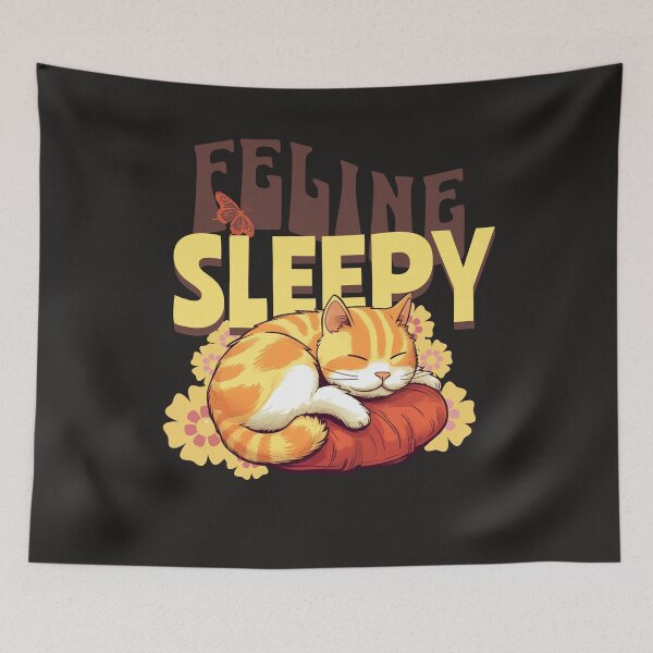 Item preview, Sleepy Feline | Cat Nap designed and sold by FairX.