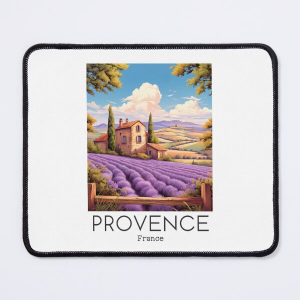 Item preview, A Vintage Travel Illustration of Provence - France designed and sold by GoodOldVintage.