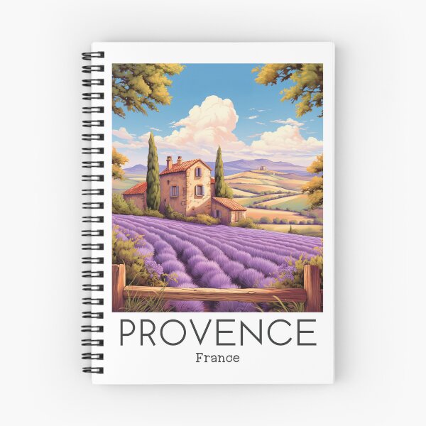 Item preview, A Vintage Travel Illustration of Provence - France designed and sold by GoodOldVintage.