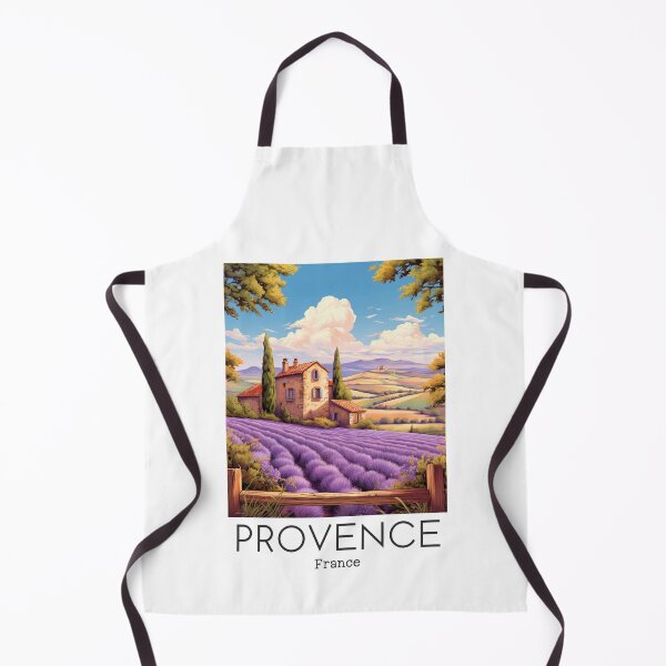 Item preview, A Vintage Travel Illustration of Provence - France designed and sold by GoodOldVintage.