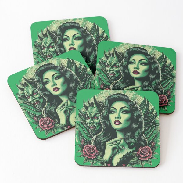 Item preview, Devil Woman designed and sold by PulpVintage.