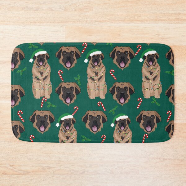 Item preview, Christmas Leonberger Santa designed and sold by KantstandyaC.