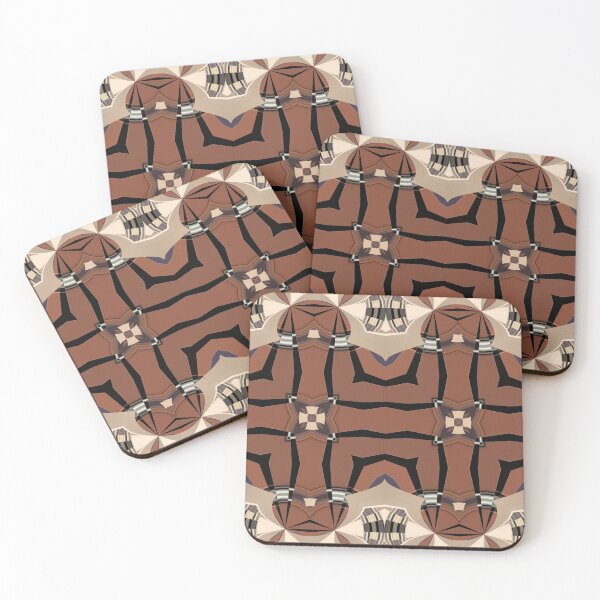 Item preview,  Brown Brocade Surface Pattern by Jenny Meehan 2 designed and sold by Jenny Meehan Art Prints and Patterns  .