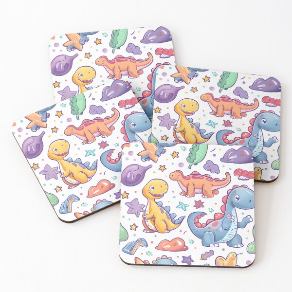 Item preview, Cute Dinosaurs , Dinosaurs pattern designed and sold by No11DigitalArt.