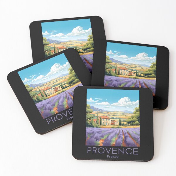 Item preview, A Vintage Travel Illustration of Provence - France designed and sold by GoodOldVintage.