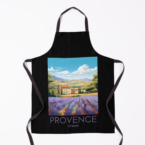 Item preview, A Vintage Travel Illustration of Provence - France designed and sold by GoodOldVintage.
