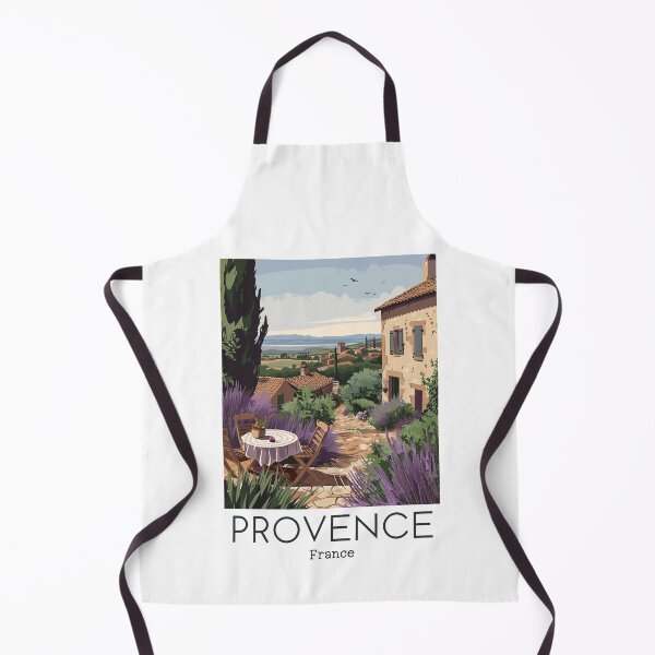 Item preview, A Vintage Travel Illustration of Provence - France designed and sold by GoodOldVintage.