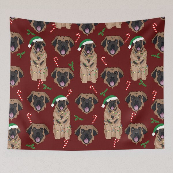Item preview, Christmas Leonberger Santa designed and sold by KantstandyaC.