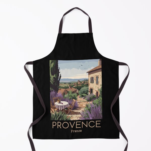 Item preview, A Vintage Travel Illustration of Provence - France designed and sold by GoodOldVintage.