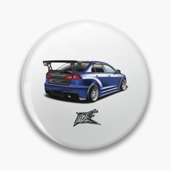 Item preview, mitsubishi lancer evoX rear purple  designed and sold by NaquashM.