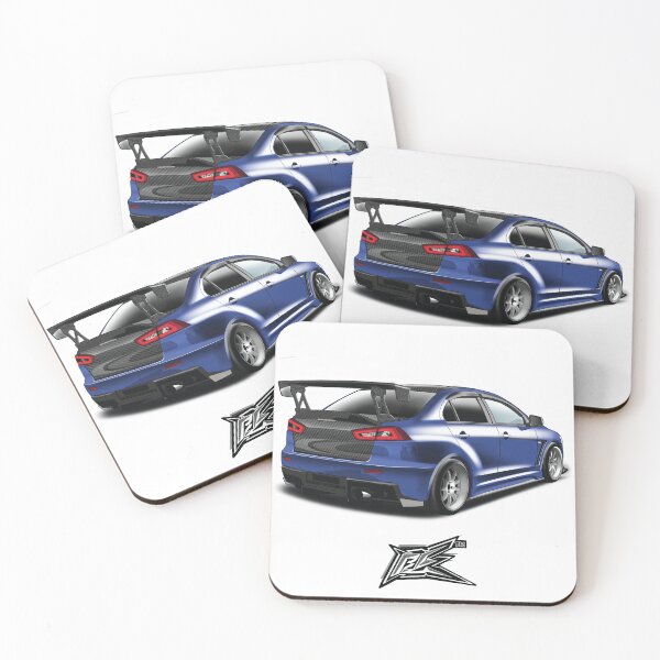 Item preview, mitsubishi lancer evoX rear purple  designed and sold by NaquashM.