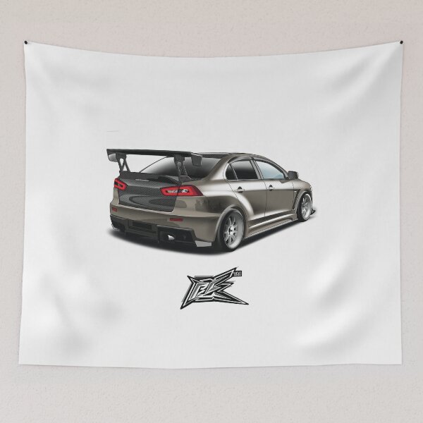 Item preview, mitsubishi lancer evoX rear brown  designed and sold by NaquashM.