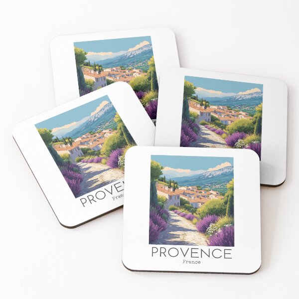 Item preview, A Vintage Travel Illustration of Provence - France designed and sold by GoodOldVintage.